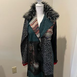 Boho Style tunic, sweater coat, or dress Boutique purchased